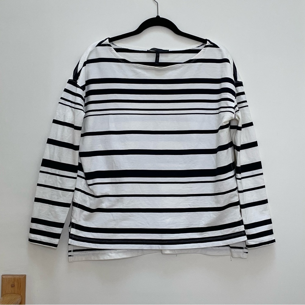 { BCBG Max Azria Top } Stiped Boat Next Heavy Shirt Ava